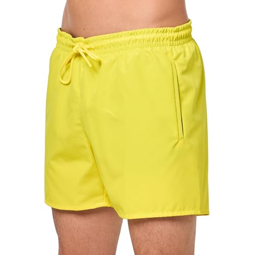 Lacoste Men's Lightweight Monochrome Swim Trunks3