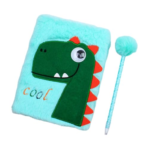 Bloc-notes peluche dinosaure vert le cadeau d'anniversaire idéal - 7