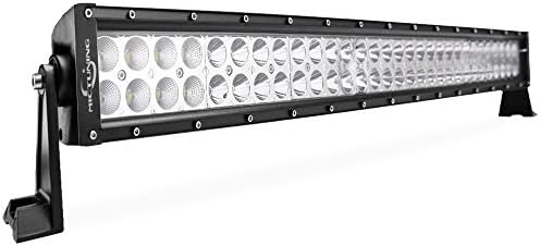 MICTUNING 32 Inch 180W Combo Led Light Bar - 13200 Lumen, 6000-6200K Crystal White, Waterproof for Off-road Jeep ATV UTV SUV Truck Boat