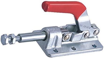 CLAMPTEKPush pull Toggle Clamp straight line action clamps with flange base CH-30607