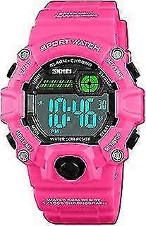 JOYHAPPST Kinder- Armbanduhr, Sport, multifunktional, 30 m, wasserdicht, LED, Alarm, Stoppuhr, digitale Kinderarmbanduhr für Jungen und Mädchen