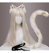 Amazon.co.jp: [アヘガオ] 「アップグレード版」きつね 耳 尻尾 セット