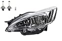 Johns, Scheinwerfer Halogen HSW passend für Peugeot 508 11/10-08/14 Links Leuchtmittel