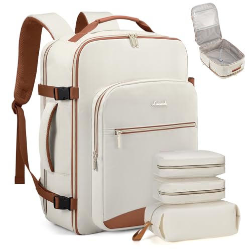 Lovevood Travel Backpack 40L for Women & Men, Carry-On