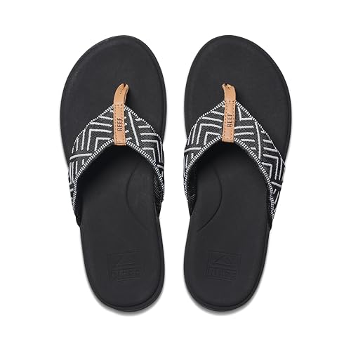 REEF Cushion Cloud TX Womens Flip Flop, Super Soft Molded Footbed, Arch Support.4