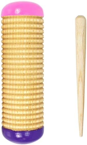 TIGER GUI7-NT Wooden Fish Guiro with Wooden Scraper/Beater - School ...