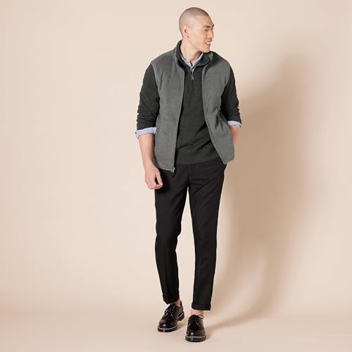 Image of Amazon Essentials Men's Full-Zip Polar Fleece Insulated Vest (Available in Big & Tall)