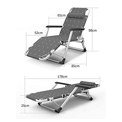 Chaise longue extra large 65 cm modèle trois couleurs zéro gravité - 3
