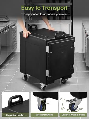 Fohere QY-B001 Catering Food Warmer, 82Qt Front Loading Hot Box thumb #3