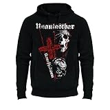 100% Baumwolle Unantastbar Unheilbar, Kapuzenpullover, Farbe: Schwarz, Größe: XXL