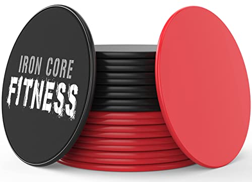 Core Sliders for Working Out 10 Set, Sliding Discs for Exercise, Gliders for Exercising, Pilates Sliders, Gliding Discs for Exercises, Exercise Slides Disc, Strength Slides, Sliding Pads for Workout