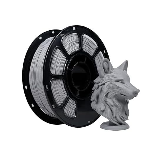 iBOSS Matte PLA Plus Filament, Gray 1.75mm 1kg 3D Printing Filament, Neatly Wound PLA+ Matte Gray Filament, Fits Most FDM 3D Printers, 1kg Spool (2.2lbs)