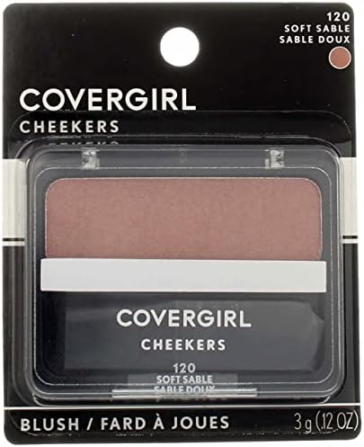 Covergirl Cheekers Blush, Soft Sable 120 0.12 Oz (3 G)