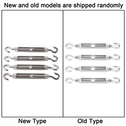 Tensor Gancho a Gancho de Acero Inoxidable Mavaol M6 para Cable y Cuerda miniatura 4