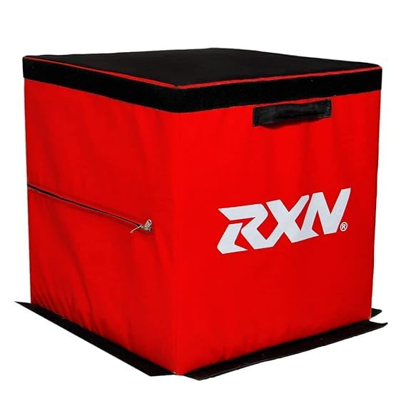 Image of RXN Soft Plyo Box for Fitness & Plyometric Training | Soft Jump Box for Men & Women | Slip-Resistant Foam Plyometric Box | Gym, Cross Training & Agility Workouts