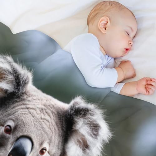 Couverture flannel douce koala 150x200cm haute qualité