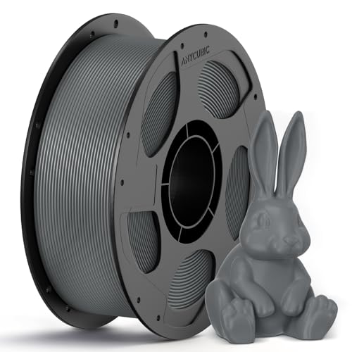 ANYCUBIC PETG Filament 1.75mm, 3D Printer Filament, Dimensional Accuracy +/- 0.02mm, Exceptional Toughness, Print with Most FDM 3D Printers, 1KG Spool