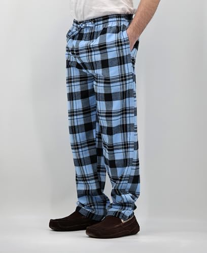 Image of Andrew Scott Men's Flannel Drawstring Pajama Pants | Plush Flannel Fleece | Pockets | Drawstring