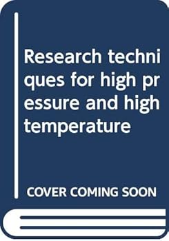 Hardcover Research techniques for high pressure and high temperature Book