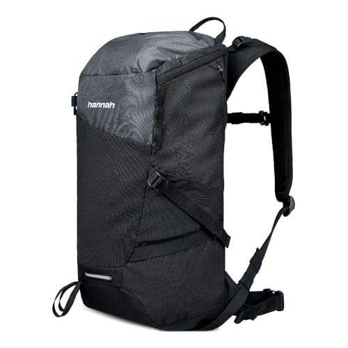Hannah Mochila Camping Raven 24 Uni, Negro