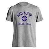 Sport Your Gear James Madison University Dukes Basketball Game Day Traditions Short Sleeve Athletic Heather 3XL T-Shirt – Officially Licensed College Fan Tee – JMU Apparel Tee