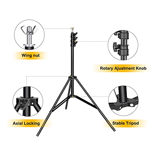 Cpliris Backdrop Stand For Parties, 8.5X10Ft Adjustable Backdrop Support For Photoshoot, Baby Shower Backdrop Stand With Spring Clips, Sandbag, Backdrop Clip And Carry Bag #TOP2