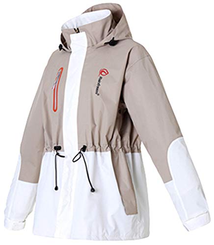 Chaqueta impermeable cortavientos con capucha mujer ropa para motocicleta XS negro