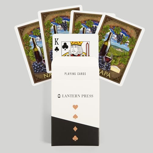 Lantern Press Carta Poker Napa California Pinot Noir miniatura 6