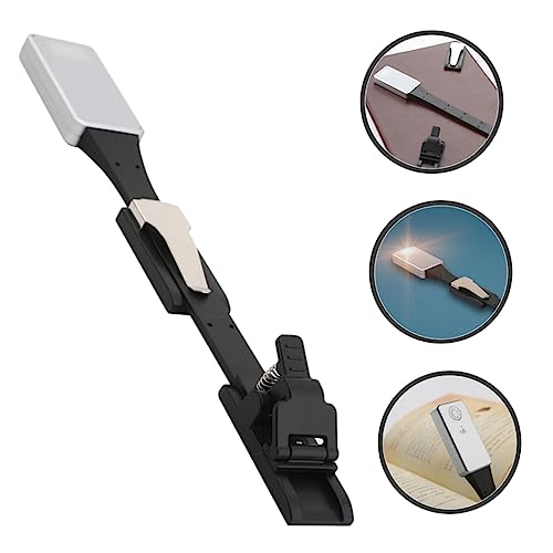 Lampe de lecture rechargeable à double pince pour lit Gatuida