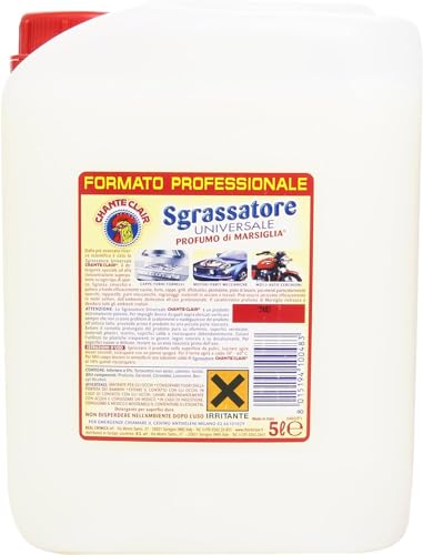 CHANTECLAIR Sgrassatore Universale, Profumo di Marsiglia - 5000 ml