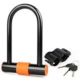 Candado Universal para bicicleta: lo suficientemente largo y grueso para su uso. Gran resistencia para bloquear bicicletas, scooter, parrillas y otros artículos que necesitan ser asegurados.