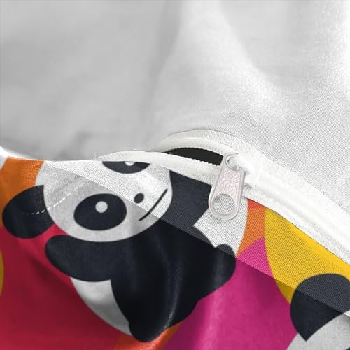 Housse de couette panda anti-acarienne grand lit finis les réveils difficiles - 8