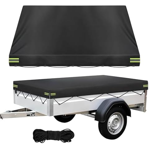 MeianJu Heavy-Duty Waterproof Trailer Cover Cover