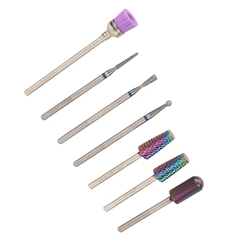 Set de 7 Puntas para Torno de Uñas Acero Inoxidable miniatura 5