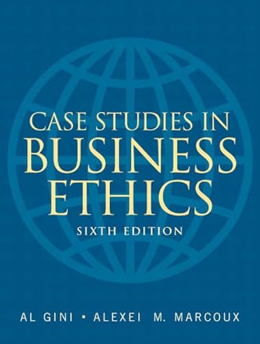 Case Studies in Business Ethics