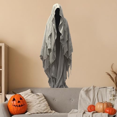 Vinilo decorativo de Halloween Ghoul 35x12 pulg miniatura 4