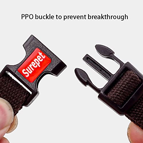 Unbosten Dog Muzzle,Soft Silicone Rhinoceros Dog Muzzle - Anti Biting Barking Screaming Prevent Accidental Eating - Long Snout Adjustable Puppy Mouth Cover Breathable Small Dog Mask. -Blue||L #TOP4