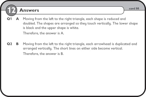 11+ Non-Verbal Reasoning Flashcards (Letts 11+ Success) - Image 9