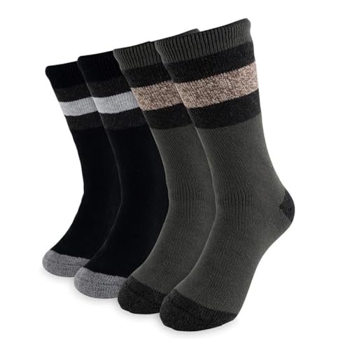 Hot Feet MD1233ZHM Thermal Socks For Men 2/4 Pack, Extreme Cold Boots Socks -Winter Insulated Socks thumb #7
