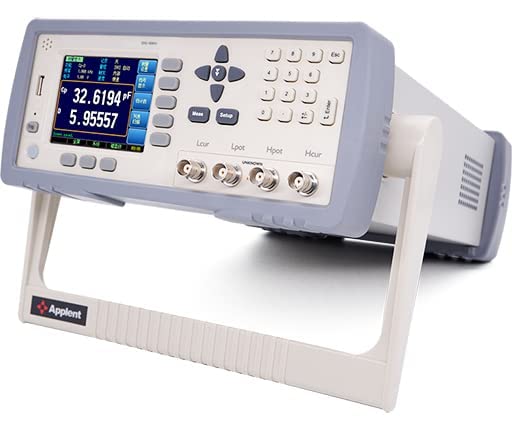 Precision LCR Meter Digital LCR Meter Tester Gauge Measurement with 10Hz to 200kHz Resolution 0.01Hz ParameterZ D Q θr θd R X G B Y Vac Iac Δ Δ% Display Reader 6 Digits