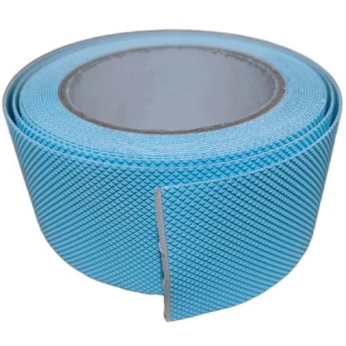 Image of Anti Slip Tape 2 Inch Wide, Waterproof Grip Adhesive Heavy Duty High Traction Friction for Indoor /Outdoor Steps (17 Ft /Light Blue).