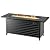 LEGACY HEATING 57 Inch Propane Fire Pit Table, 50000BTU Outdoor Gas Fire Pit, 2 in 1 Rectangular Firepit w/Lid, Glass Beads, ETL Certified for Gatherings on Garden Backyard, Black