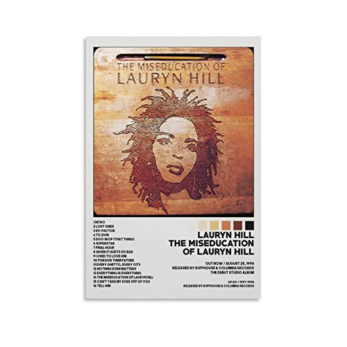 XIAOMB Lauryn Hill Posters The Miseducation Of Lauryn Hill Poster