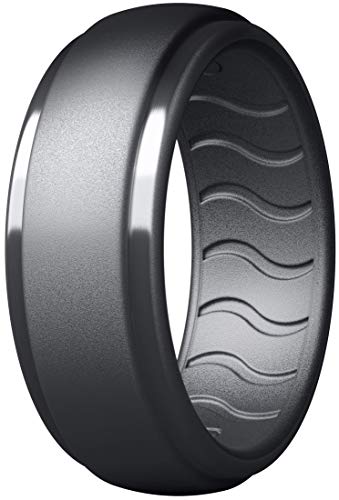 Bague en silicone pour hommes bague alliance de mariage haut de gamme