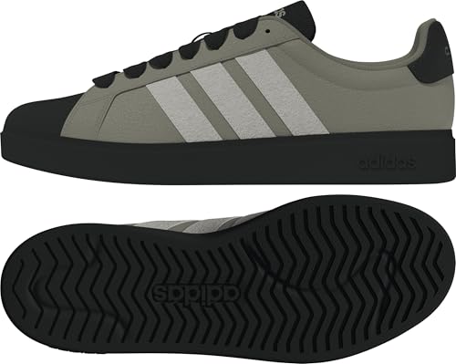 adidas Herren STREETTALK Shoes, Wonder Cargo/Wonder Alumina/core Black, 36 EU – Ansicht 3