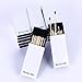 15 Decorative Matches Boxes - 2.5'' Long Matches for Candles with Strike, Long Wooden Candle Matches with Black Matches Color Matches -2.5'' Black Matches and Set of 15 Matches Boxes