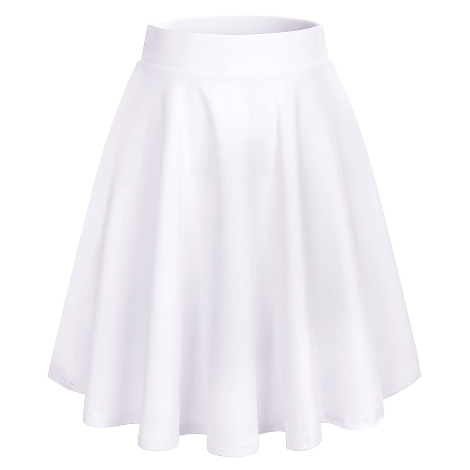 bridesmay Damen Mini Rock Sommer Kurz Skater Rock Schulmädchen Anime Rock