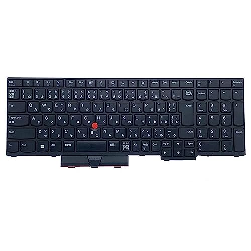 �ėp �m�[�g�u�b�N�L�[�{�[ �ɓK������ For Lenovo ThinkPad T15p Gen 1 P15V GEN 1 �u���b�N ���{�ꃌ�C�A�E�g