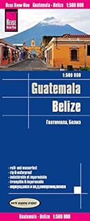 Reise Know-How Landkarte Guatemala, Belize (1:500.000): world mapping project: reiß- und wasserfest