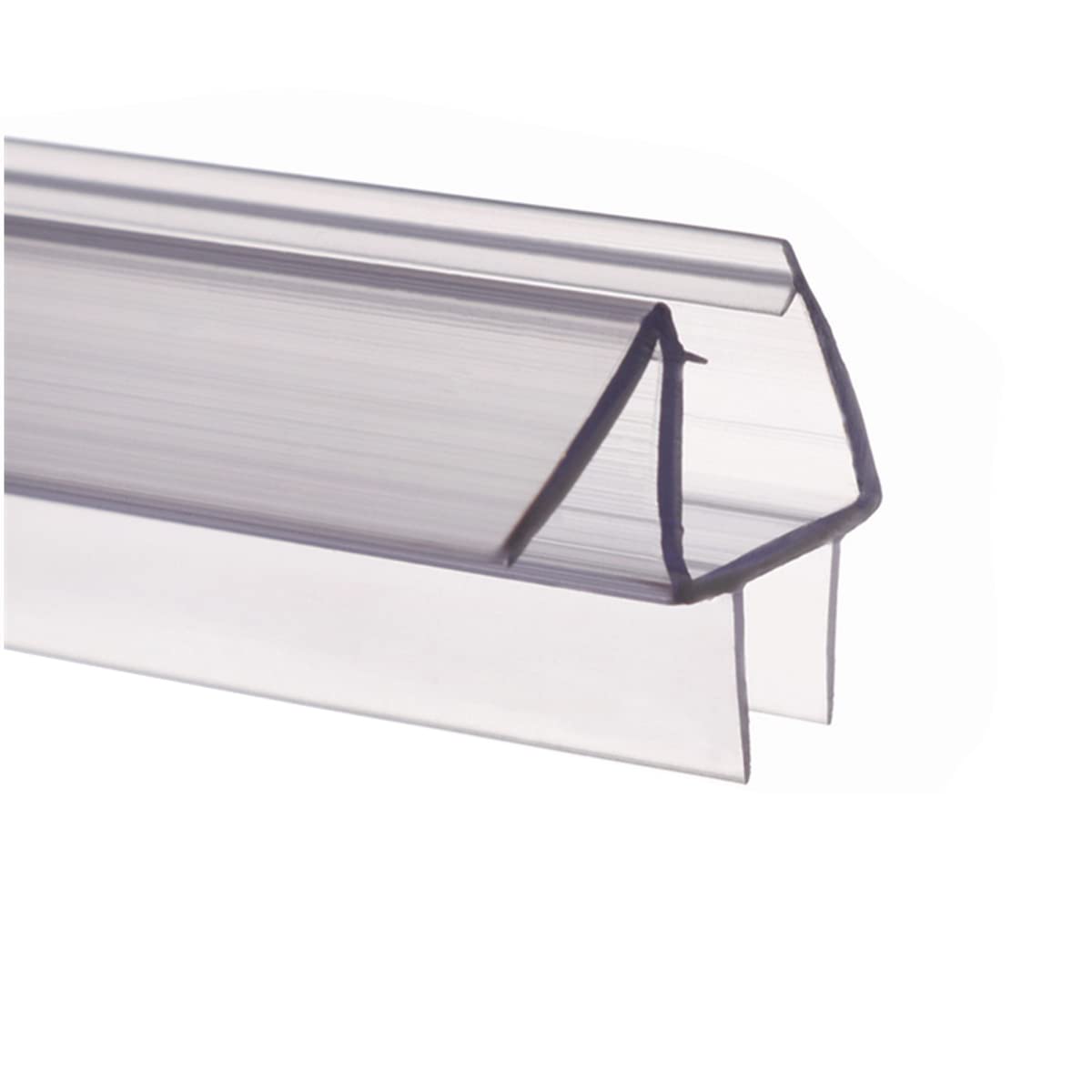 Queenbox 27.56" Shower Door Bottom Seal Strip - 2 Pack, Fits 3/8" Glass, Waterproof & Noise Proof - View #10